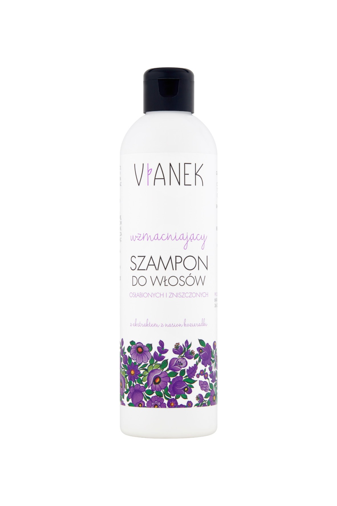 Wzmacniający szampon do włosów osłabionych i zniszczonych Vianek  300 ml