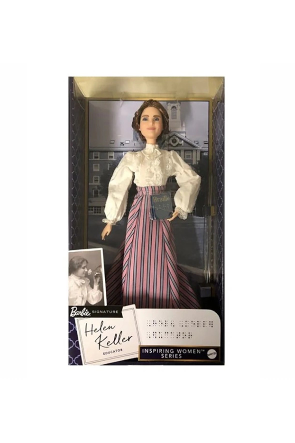 Barbie seria Inspirujące kobiety Helen Keller