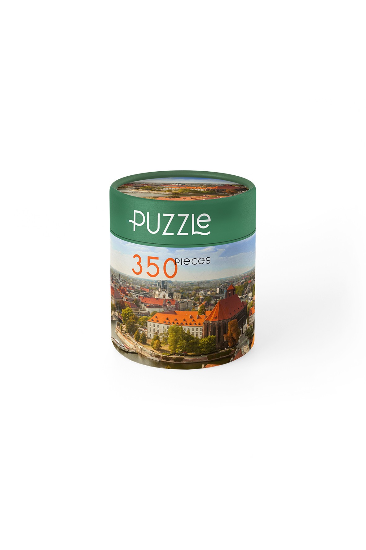 Puzzle polskie miasta  - Wrocław- 350 el wiek 5+