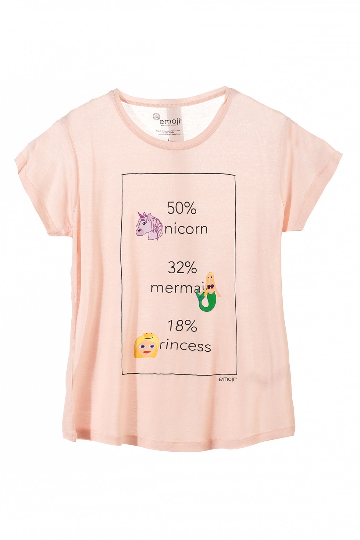 T-shirt damski Emoji