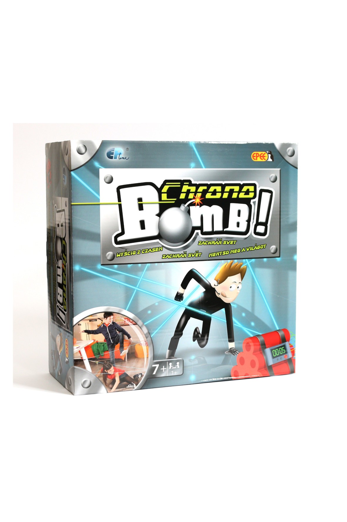 CHRONO BOMB  - Wyścig z Czasem - zabawka interaktywna wiek 7+