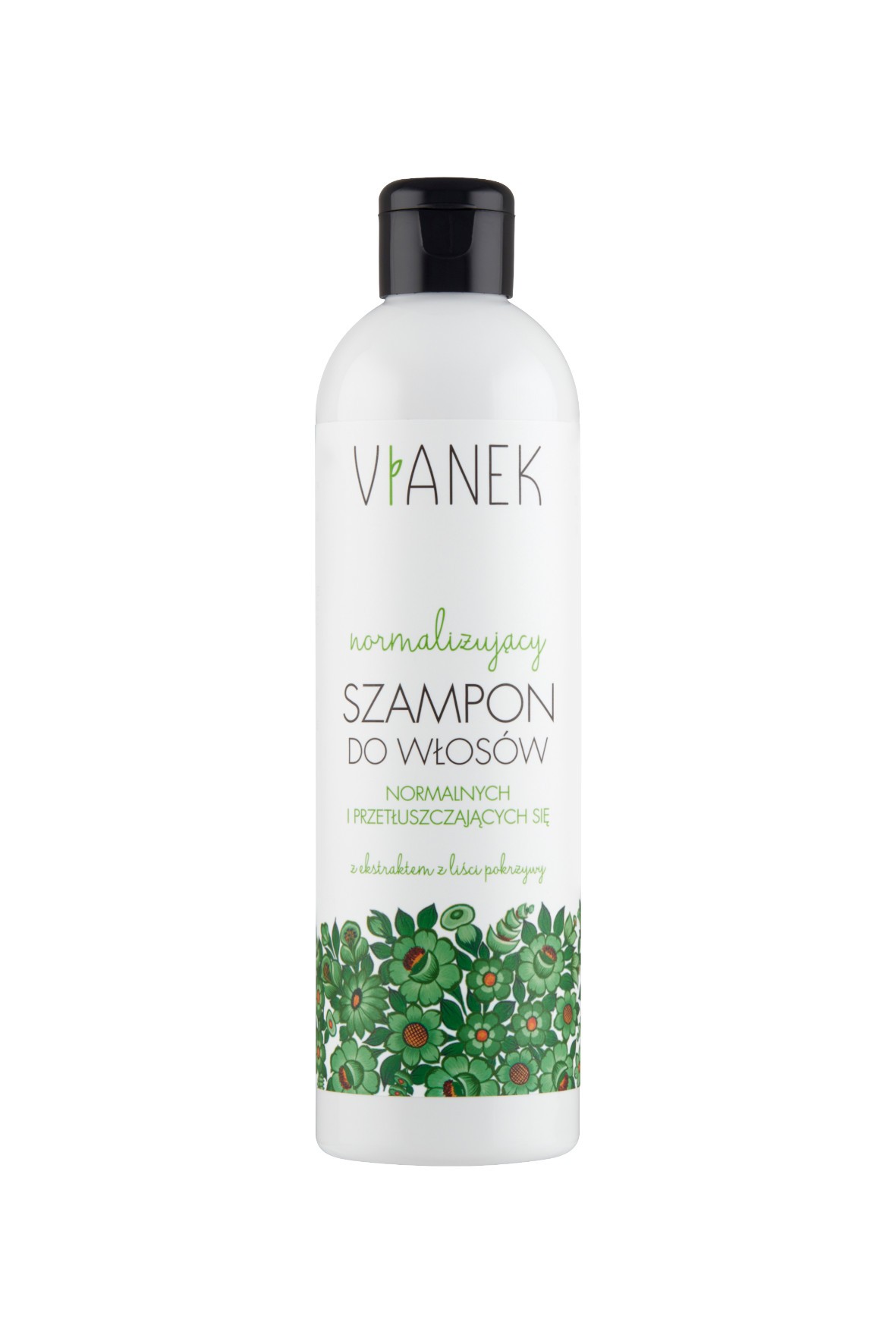 Normalizujący szampon do włosów normalnych i przetłuszczających się Vianek 300 ml