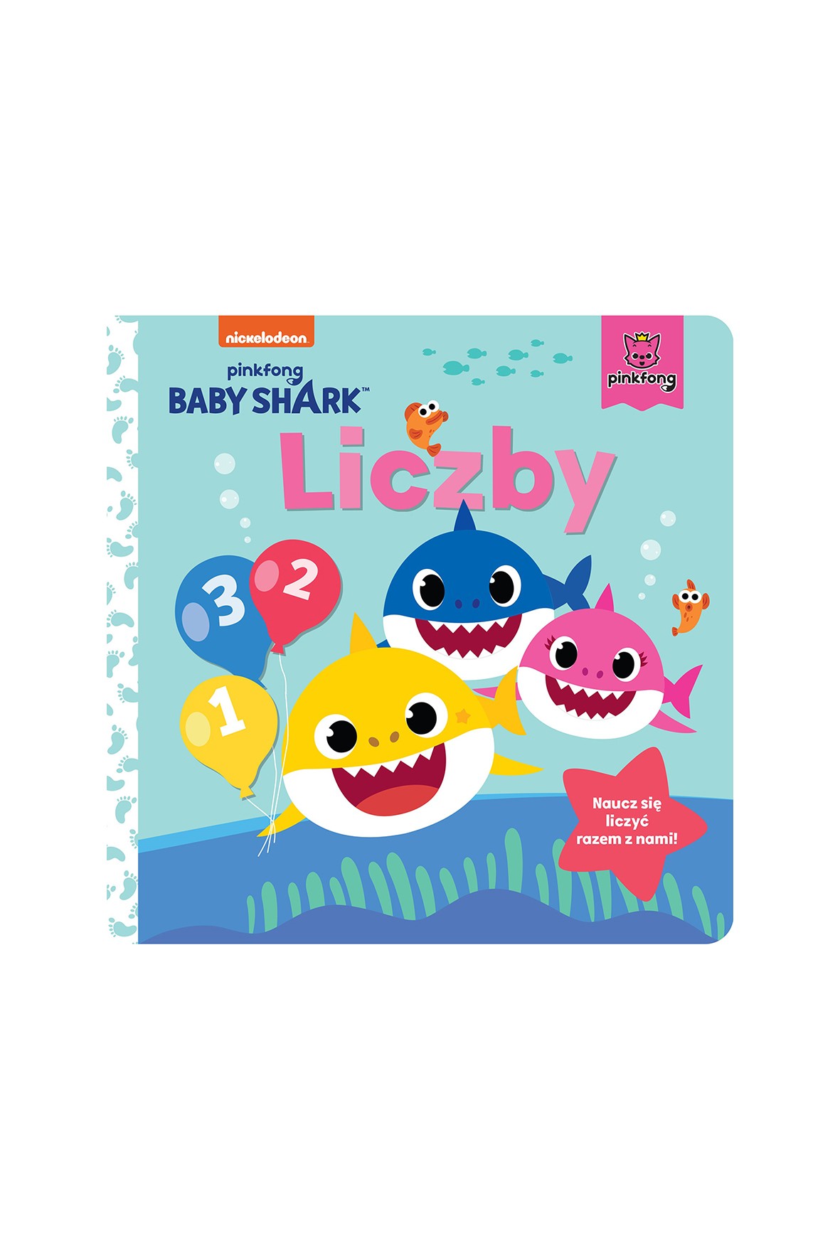 Liczby. Baby Shark - książka dla dzieci