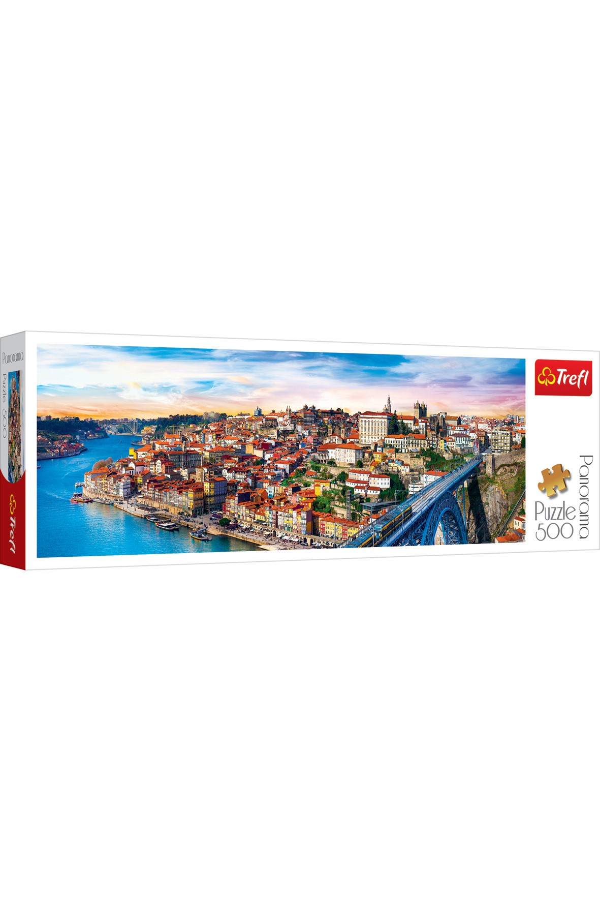 Puzzle Panorama - Porto, Portugalia - 500 elementów