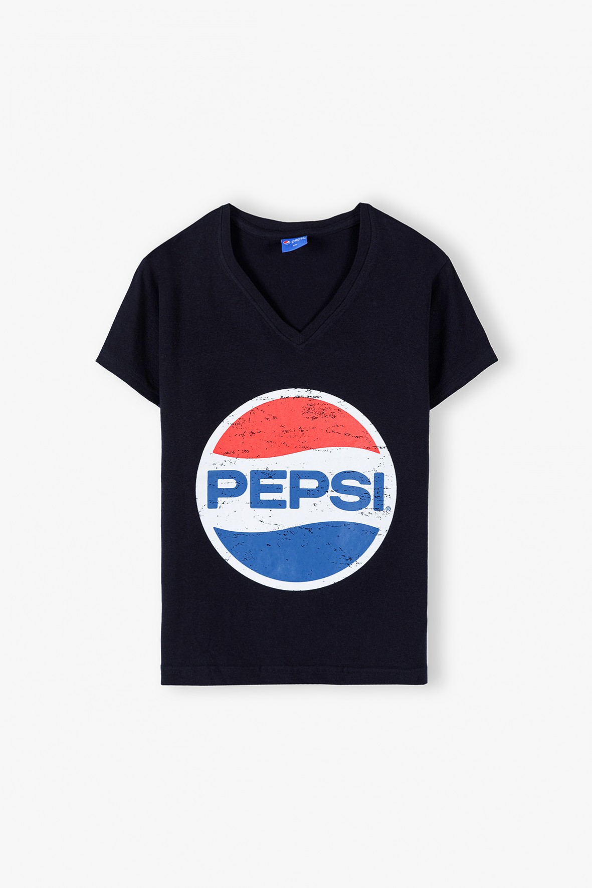 T-shirt damski Pepsi - czarny 
