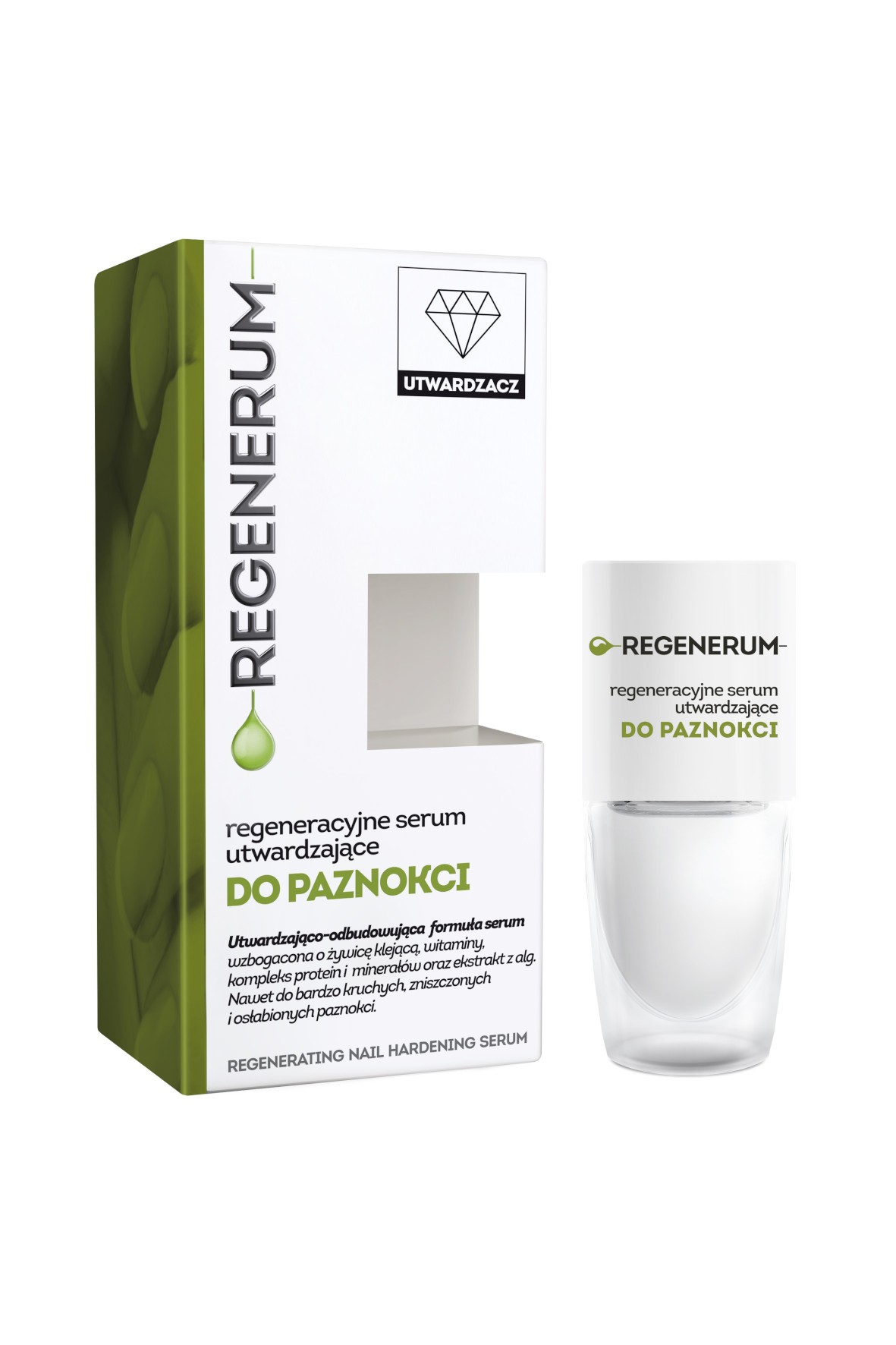REGENERUM regeneracyjne serum utwardzające do paznokci, 8 ml 