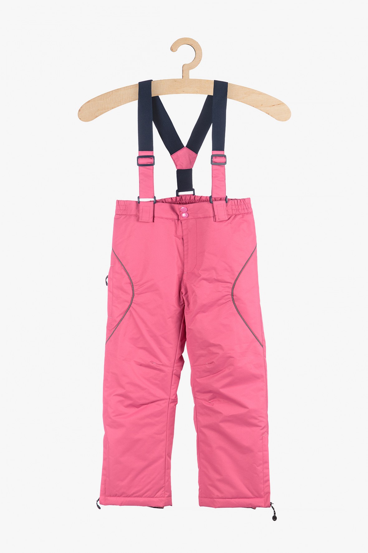 Spodnie narciarskie w kolorze różowym