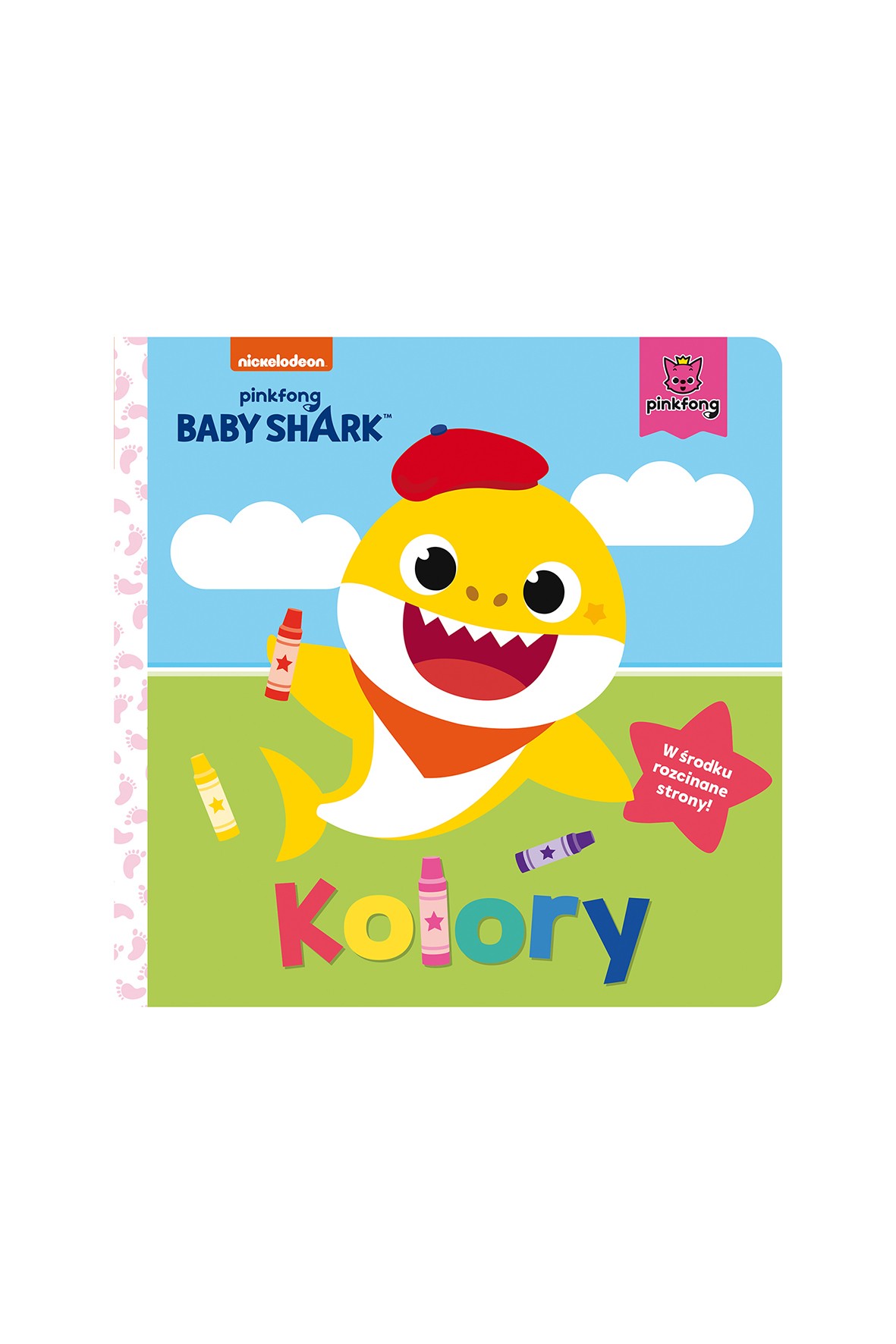 Kolory. Baby Shark - książka dla dzieci 