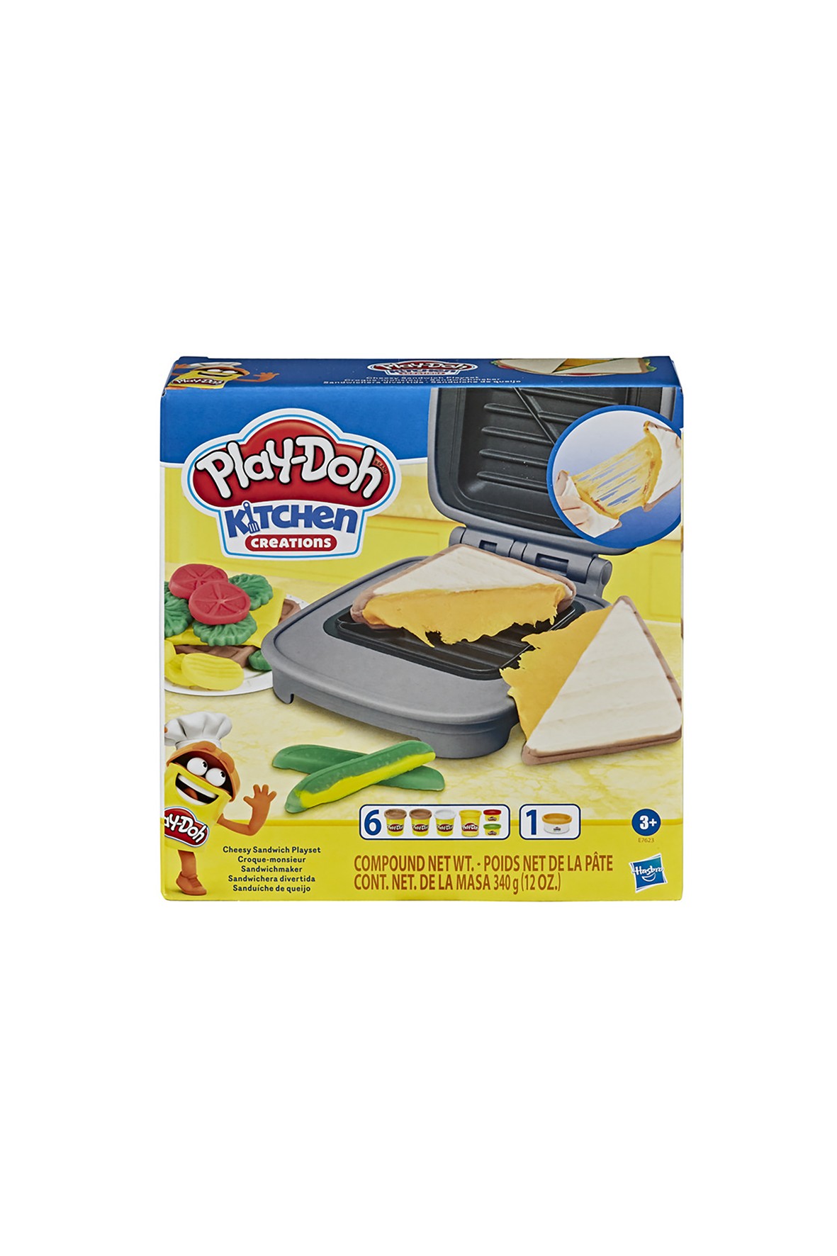Play-doh tosty z ciągnącym serem wiek 3+