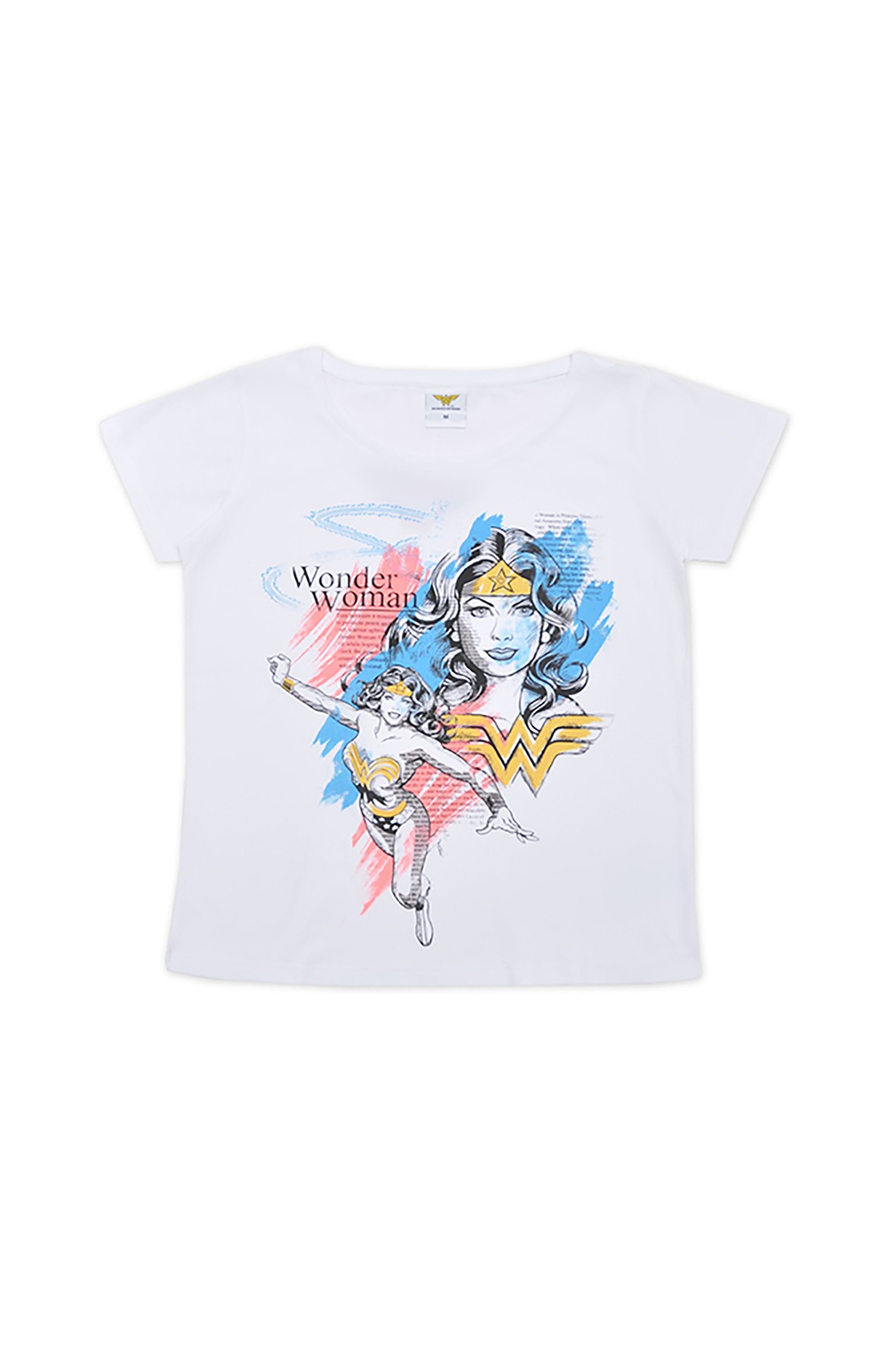 T-shirt damski Wonder Woman - biały