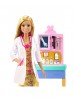 Barbie Pediatra Zestaw Kariera + Lalka blondynka wiek 3+