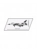 Klocki COBI Armed Forces F-16c Fighting Falcon pl 408el