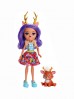 Enchantimals Lalka Danessa Deer + jelonek Sprint figurka wiek 4+