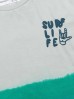 T-shirt chłopięcy bawełniany Surf life ombre