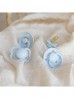 Bibs Try-it pack Baby blue Zestaw 4 smoczkowy 