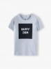 T-shirt chłopięcy z nadrukiem- Happy Ziom