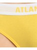 Figi damskie bikini Atlantic różowe, szare, żółte 3-pack