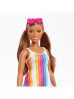 Barbie Loves the Ocean Lalka Sukienka w paski wiek 3+