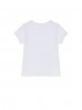 T-shirt damski typu basic - biały