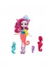 Enchantimals Rodzina Koniki morskie Sedda Seahorse Lalka + figurki