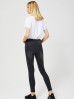 Spodnie damskie jeansowe typu high waist czarne