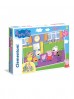 Puzzle Podłogowe Super Color Świnka Peppa Clementoni - 40 elementów