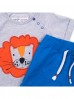 Komplet niemowlęcy z tygrysem - t-shirt i spodenki