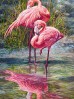 Puzzle 1000 elementów Bingo Flamingo