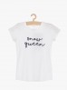 Bawełniany t-shirt dla dziewczynki- Snow Queen