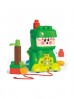 Mega Bloks Jammy Stackers T-Rex Figurka z dźwiękiem + Klocki wiek 12msc+