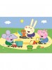 Puzzle 3x48 super color Świnka Peppa 25263