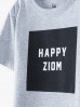 T-shirt chłopięcy z nadrukiem- Happy Ziom