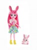 Enchantimals Lalka Bree Bunny + króliczek Twist figurka 4+