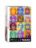 Puzzle John Lennon Color Portraits 1000 el