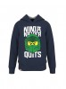 Bluza z kapturem LEGO NINJAGO granatowa