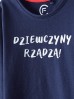 Dziewczyny Rządzą - dzianinowa bluzka z długim rękawem