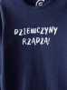 Dziewczyny rządzą - dzianinowe body z długim rękawem