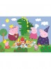 Puzzle 3x48 super color Świnka Peppa 25263