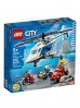 Lego City - Pościg helikopterem policyjnym - 212 elementów wiek 5+