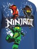 Koszulka dziecięca LEGO® NINJAGO® z długimi rękawami - niebieska