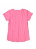 T-shirt dziewczęcy klasyczny różowy- 100% bawełna
