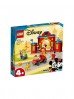 LEGO Mickey and Friends - Remiza i wóz strażacki Myszki Miki i przyjaciół - 144 elementów, wiek 4+ 