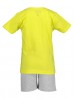 Komplet chłopięcy - żółty t-shirt i szare spodenki