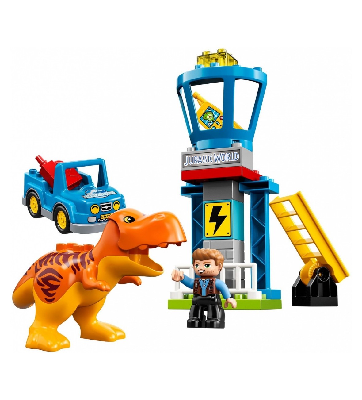 Maciek I Klocki Lego Jurassic World Klocki Lego DUPLO Jurassic World Wieża tyranozaura | Sklep 5.10.15