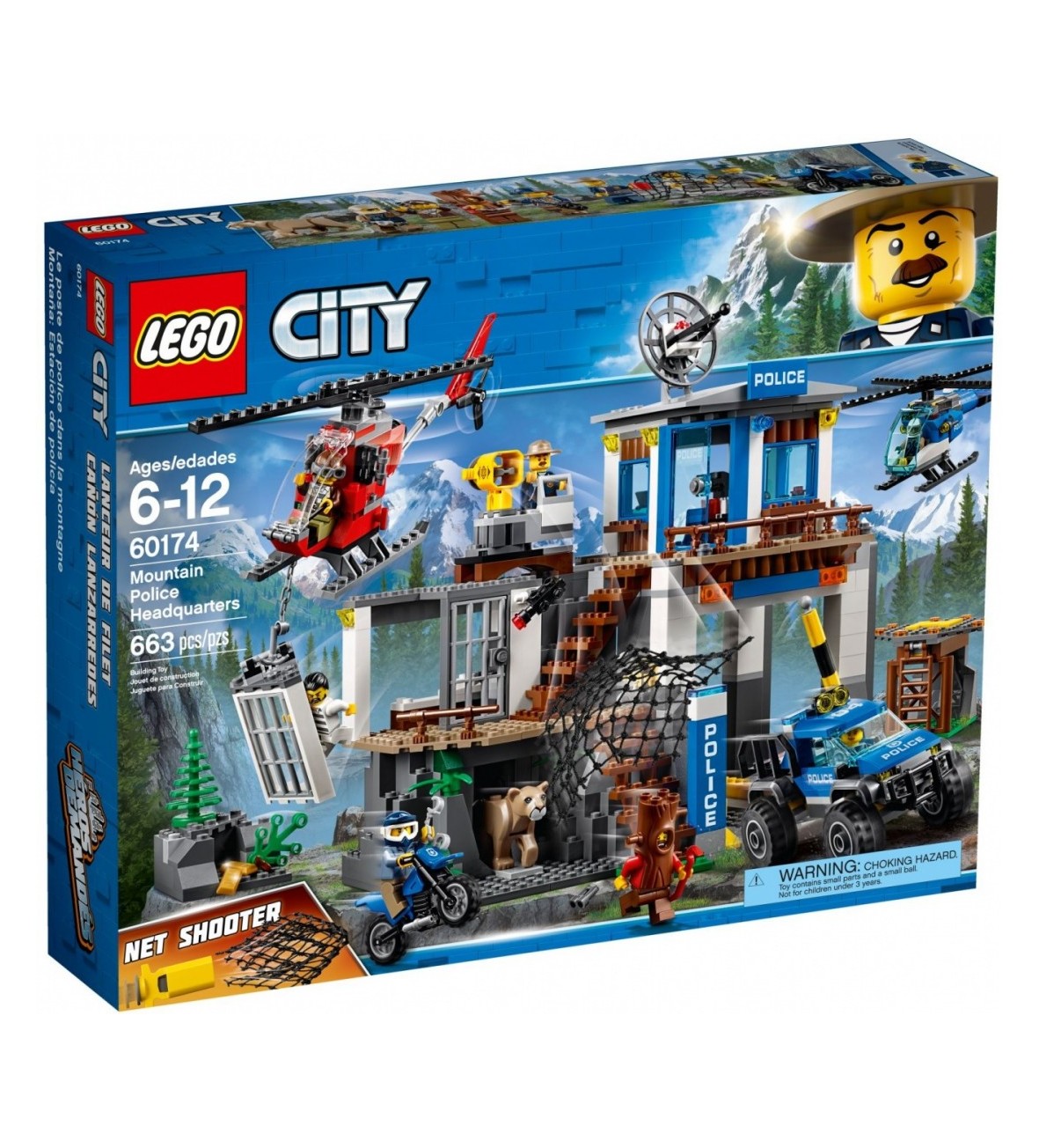 Klocki Lego City Gorski Posterunek Policji Sklep 5 10 15