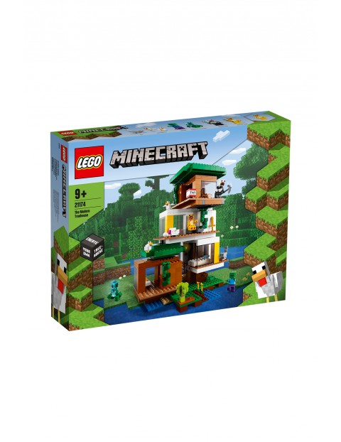 LEGO Minecraft - Nowoczesny domek na drzewie 21174 - wiek 9+