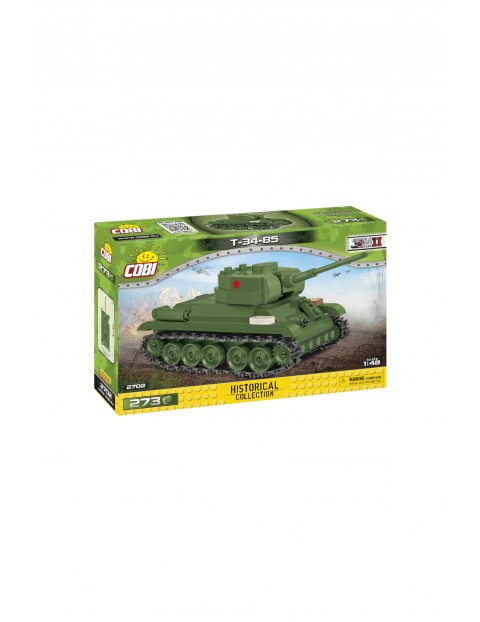 Klocki Cobi T-34-85  SCALA 1:48 - 271 klocków wiek 6+