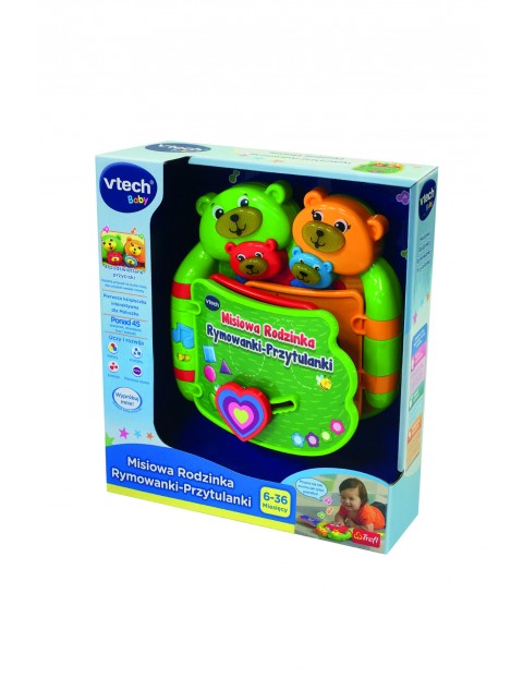 VTECH - Misiowa Rodzinka. Rymowanki-Przytulanki 6msc+