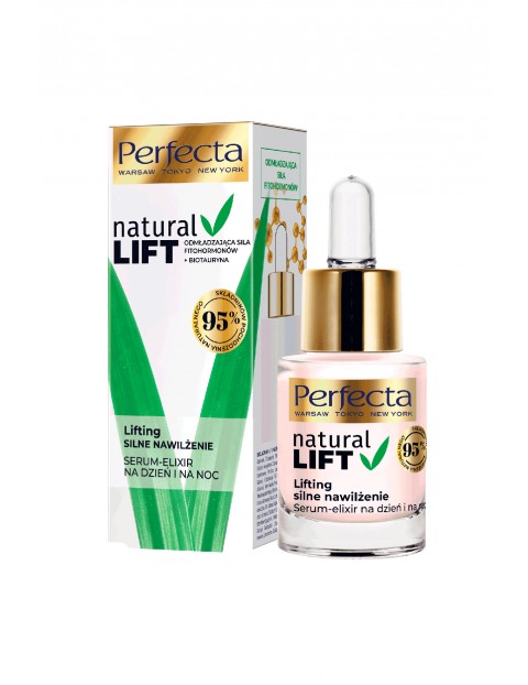 Perfecta Natural Lift, serum-elixir na dzień i na noc - 15 ml