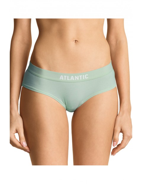 Figi damskie pół hipster Atlantic 3-pack  różowe, koralowe, zielone